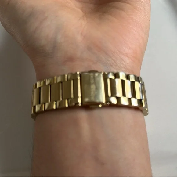 Michael Kors Gold Watch with Crystal Accents